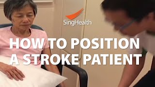 How To Position A Stroke Patient [upl. by Mullins206]