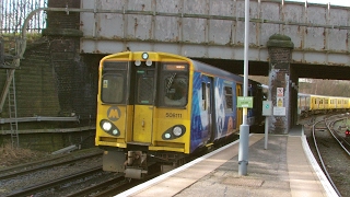 Half an Hour at 216  Birkenhead North Station 1022017  Class 507 508 terminus [upl. by Snebur]