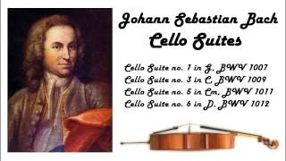 Johann Sebastian Bach  Cello suites in 432 Hz great for reading or studying [upl. by Harvie]